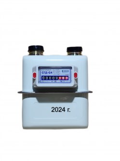 Счетчик газа СГД-G4ТК с термокорректором (вход газа левый, 110мм, резьба 1 1/4") г. Орёл 2024 год выпуска Кострома
